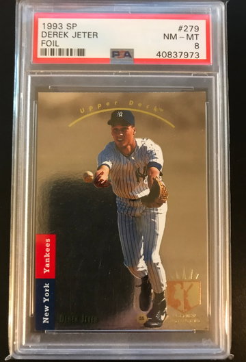 Derek Jeter 1993 SP Foil