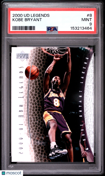 2000 Upper Deck Legends Kobe Bryant #8 PSA 9