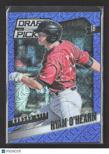 2014 Panini Prizm Perennial Draft Picks Ryan O'Hearn #68 Blue Mojo