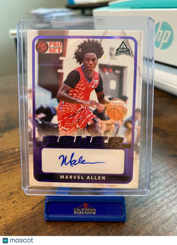 2022 Pro Set Marvel Allen #PM-OD1 Silver Leaf