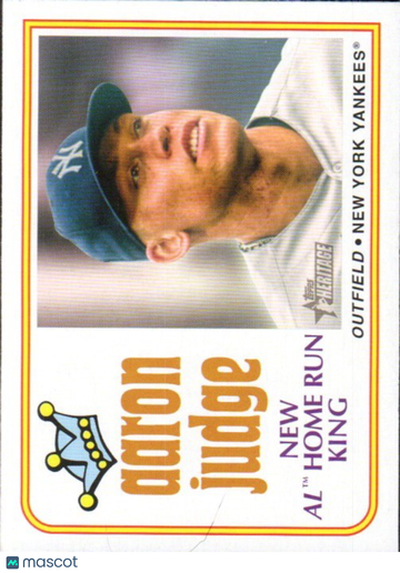2023 Topps Heritage Aaron Judge #1
