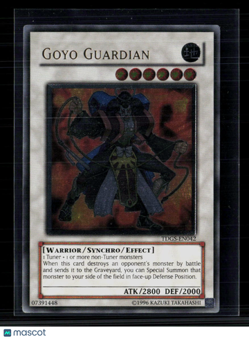 2008 The Duelist Genesis Goyo Guardian Ultimate Rare Effect Synchro 1st Edition Warrior