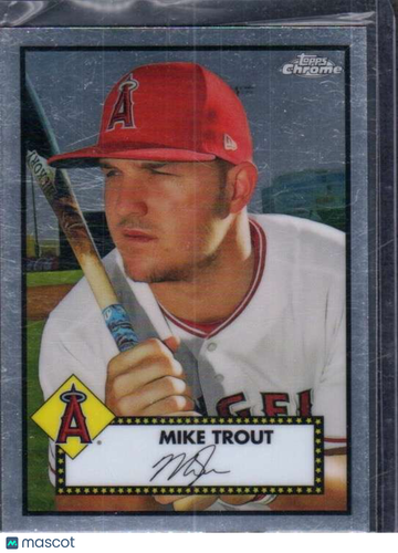2021 Topps Chrome Platinum Anniversary Mike Trout #156