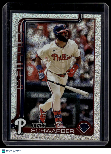 2025 Topps Kyle Schwarber #141 Sandglitter