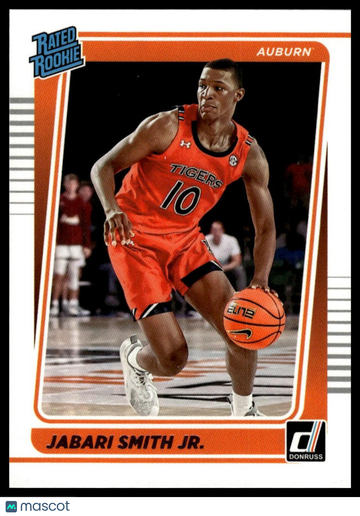 2022 Panini Chronicles Draft Picks Jabari Smith Jr. #9 Donruss Rated Rookies Pink
