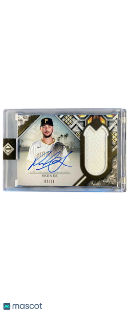2025 Topps Transcendent Collection Paul Skenes #TCM-PS /25 Relic Memorabilia