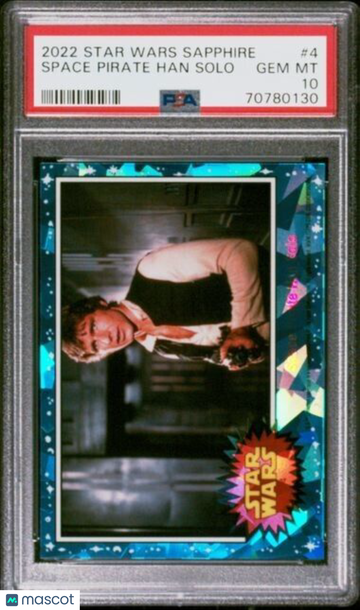 Star Wars Space Pirate Han Solo #4 PSA 10