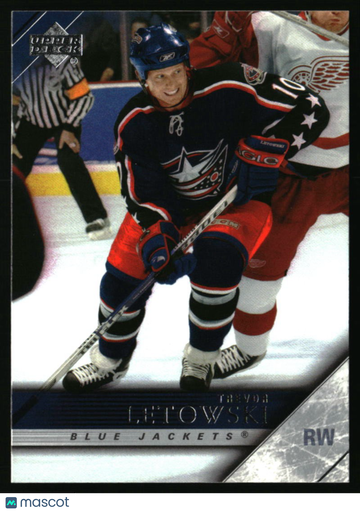 2005-06 Upper Deck Trevor Letowski #303 Columbus Blue Jackets