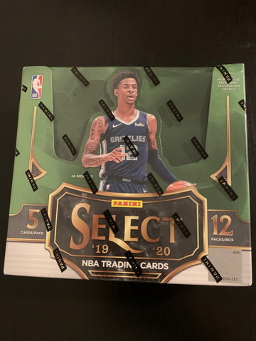 2019-20 Panini Select Basketball Hobby Box