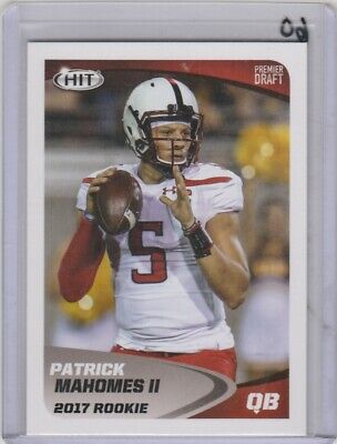 2017 Sage Hit #5 Patrick Mahomes Rookie Kansas City Chiefs