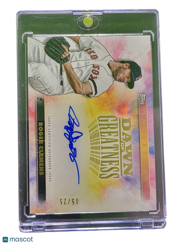 2024 Topps Inception Dawn of Greatness Roger Clemens #DGA-RCL