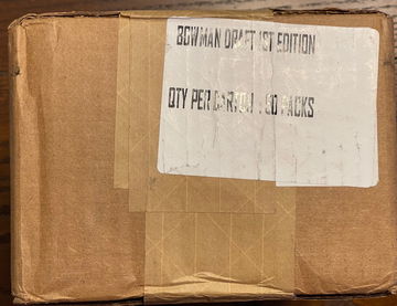 2021 Bowman Draft 1st edition 50 pack box! 