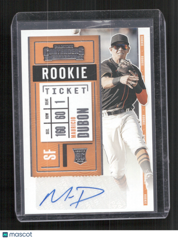2020 Panini Contenders Mauricio Dubon #149 AU
