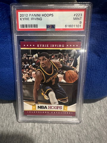 2012 Panini Hoops Kyrie Irving Rookie Card PSA 9