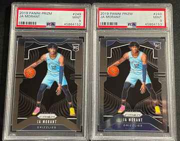2019 Prizm Ja Morant PSA 9 x 2