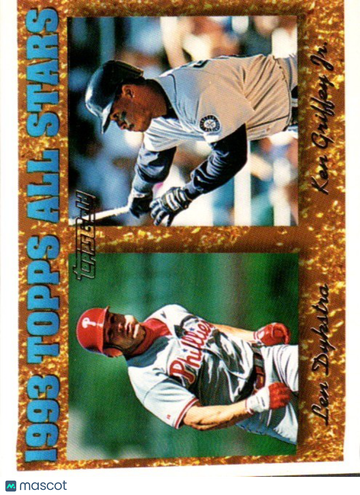 1994 Topps Len Dykstra / Ken Griffey, Jr. #388 Gold