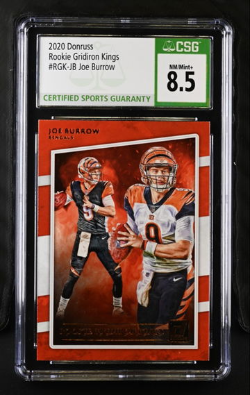 2020 DONRUSS GRIDIRON KINGS JOE BURROW