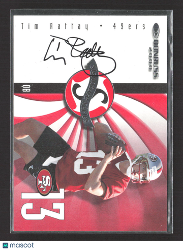 1998 Donruss Signature Series Tim Rattay Auto