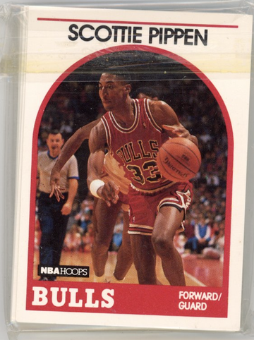 1989 NBA Hoops Scottie Pippen #244   - 25 Raw Cards GOOD CONDITION