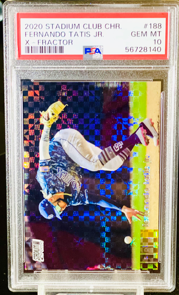 2020 Fernando Tatis Jr XFractor PSA 10 Stadium Club Chrome