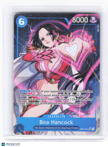 2024 One Piece—Boa Hancock #OP07-051 500 Years in the Future—Super Rare Foil (Alt Art)
