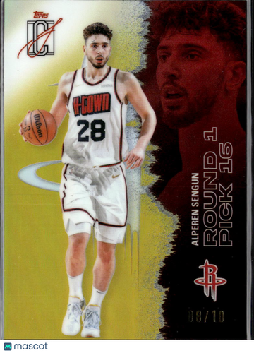 2026 Topps Signature Class Alperen Sengun #93 Gold /10