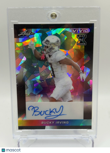 2024 Leaf Vivid Bucky Irving #BA-BI2 /5 RC