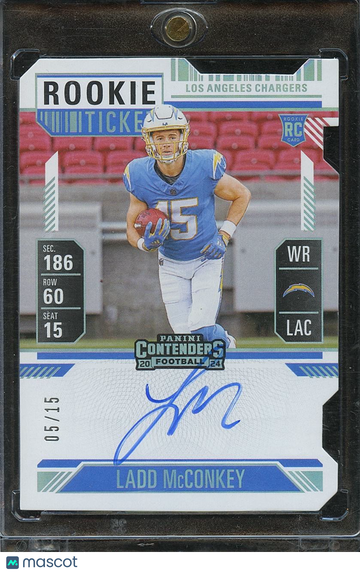 2024 Panini Contenders Ladd Mcconkey Rookie Panini Authentic