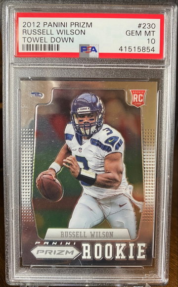 Russell Wilson 2012 Prizm RC #230 Seahawks
