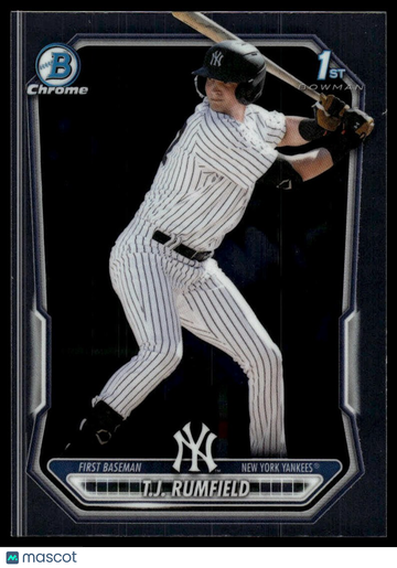 2026 Bowman T.J. Rumfield #BCP-134 Chrome Prospects