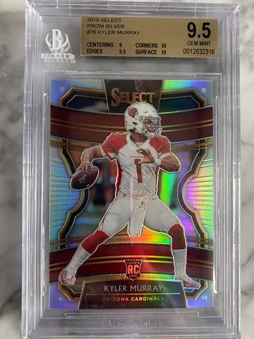 Kyler Murray 2019 Select Silver BGS 9.5