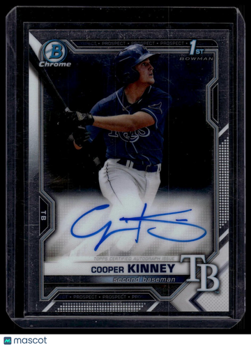 2021 Bowman Draft Cooper Kinney #CDA-CK Chrome Draft Pick Autographs AU
