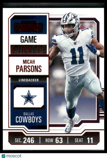 2023 Panini Contenders Micah Parsons #29
