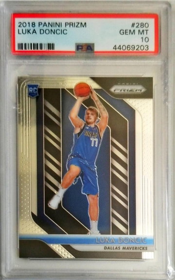 Luka Doncic Prizm PSA 10 