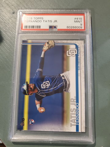 FERNANDO TATIS JR 2019 TOPPS PSA 9