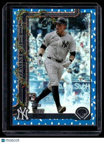 2025 Topps Holiday Ben Rice #H8 RC