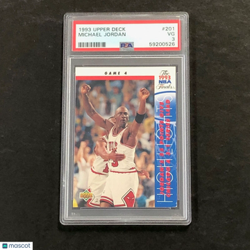 1993 Upper Deck Michael Jordan #201 PSA 3