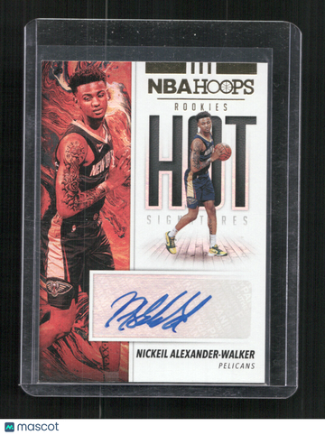 2019-20 Hoops Malik Beasley #HS-MBS Hot Signatures AU