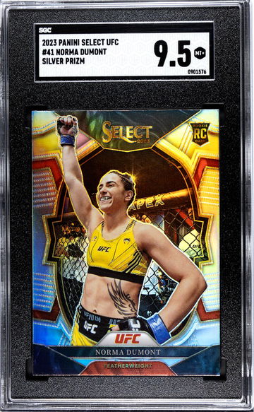 2023 Panini Select Silver Prizm Norma Dumont #41 RC SGC 9.5