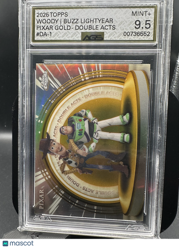 2025 Topps Chrome Disney Pixar Double Acts #DA-1