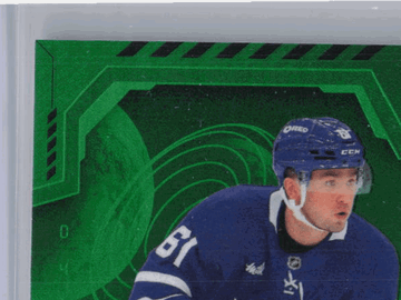 2025-26 SkyBox Metal Universe Hockey Jacob Quillan #102 Green Auto /10 Rookie