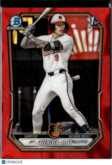 2025 Bowman Chrome Wehiwa Aloy #BCP-135 Red /22 1st Bowman