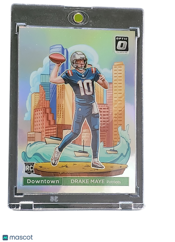 2024 Panini Donruss Optic Football Drake Maye #13 Downtown RC