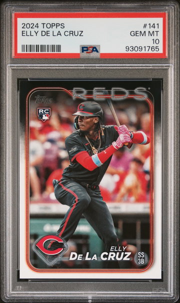 2024 Topps Elly De La Cruz #141 PSA 10