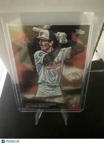 2025 Topps Stars of MLB Dylan Beavers Gold Foil #SMLB-33 Orioles RC Rookie 39/50 Baseball Card