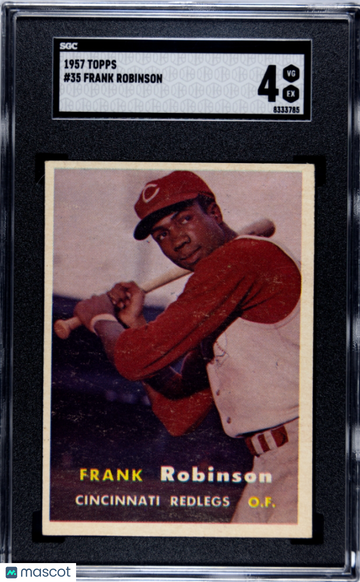 1957 Topps Frank Robinson #35 SGC 4