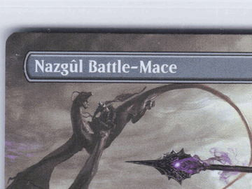 Magic: The Gathering LOTR Tales of Middle-earth Nazgul Battle-Mace Borderless Foil Trading Card #510