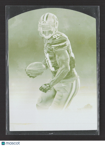 2015 Panini Crown Royale Anquan Boldin #1 Yellow Printing Plate /1 Printing Plate