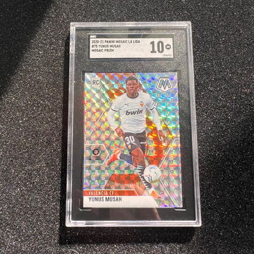 2020 Yunus Musah Mosaic Rookie SGC 10 I