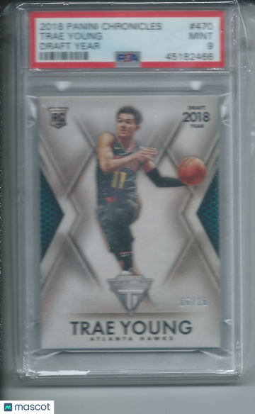 2018 Panini Chronicles Trae Young #470 Draft Year PSA 9
